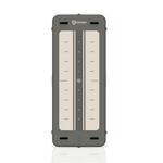 Aquaboard Lovee vert olive vue produit avec design double face et poignées intégrées. ::visuel:vert